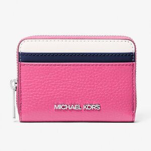 MICHAEL MICHAEL KORS Jet Set Travel Medium Color-Block Wallet - NWT, $188 Retail